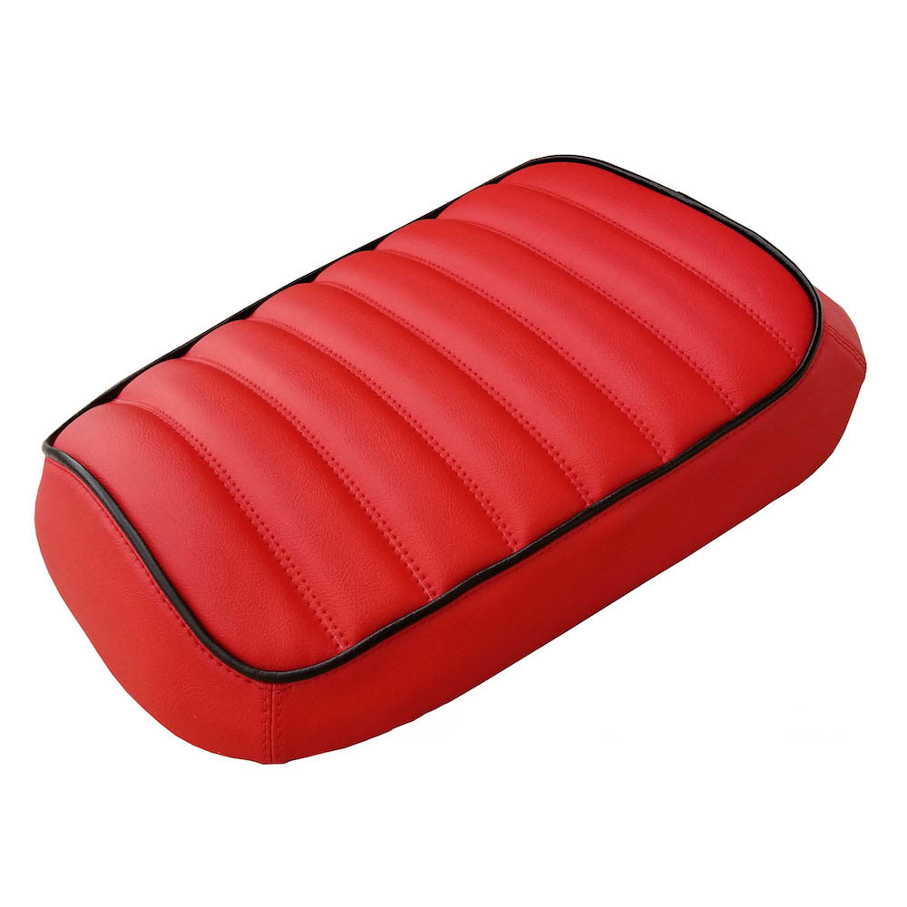 Honda Ruckus Seat Cover, Red Hot Padded with Piping